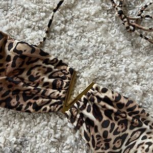 VS Leopard Swim Top